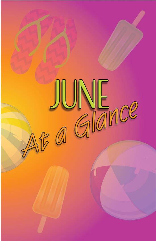 June At a Glance cover June At a Glance cover